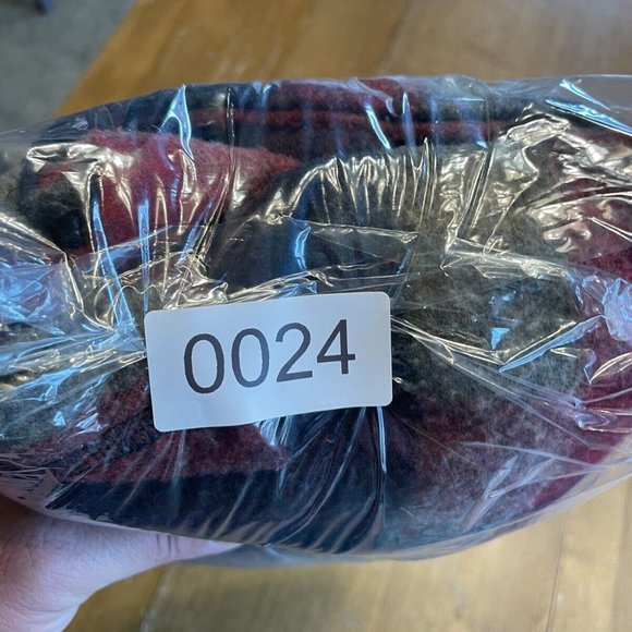 John Wayne Stock Supply XL 1/4 Zip Plaid Heavy Fleece Pull On Shirt Jacket - Picture 7 of 7